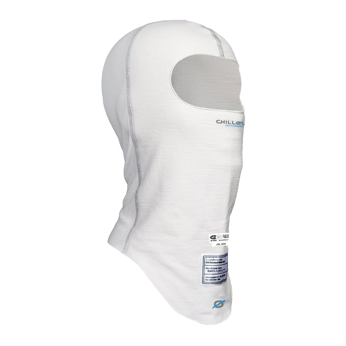 Chillout Motorsports Pro Sport Dual Layer Flame Resistant Balaclava with thermo-regulating tech for motorsport