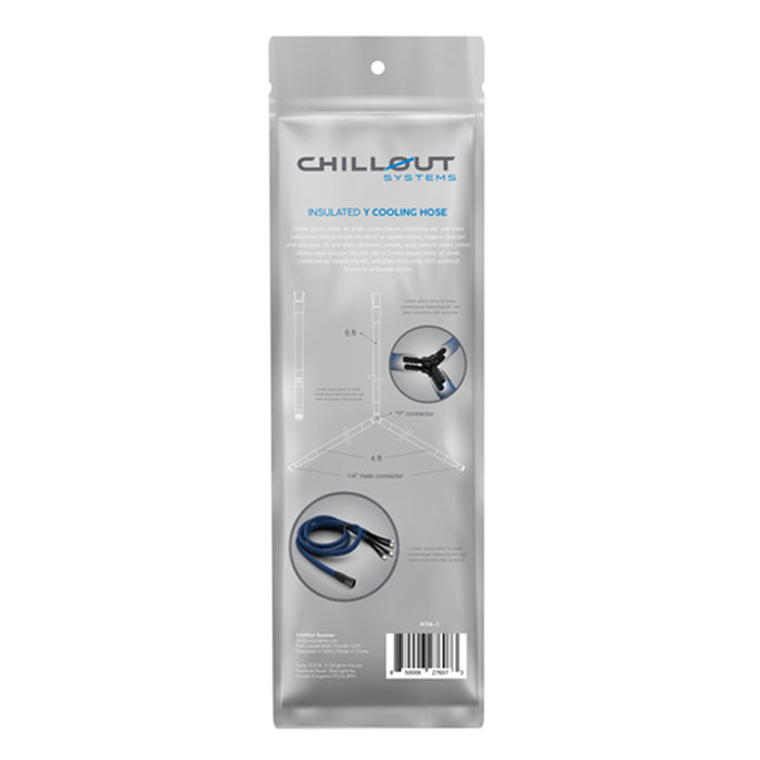 14ft Insulated Y Coolant Hose for Motorsport Cooling Systems by Chillout Motorsports